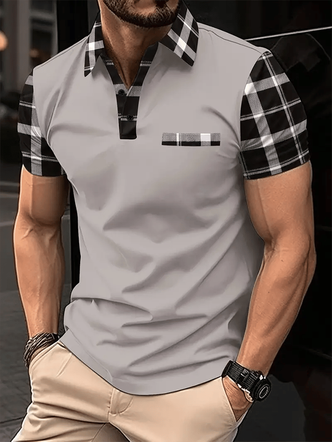 Camisa polo de modaable And Versatile ejecutivo casual para hombre