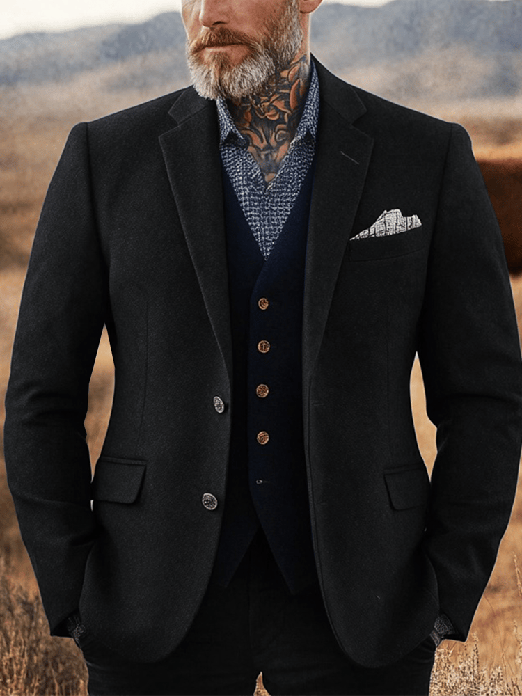 Saco vintage Western para hombre