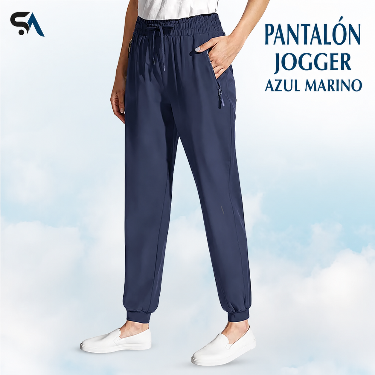 Pantalón casual ultraelástico de tacto fresco para mujer · vista 2