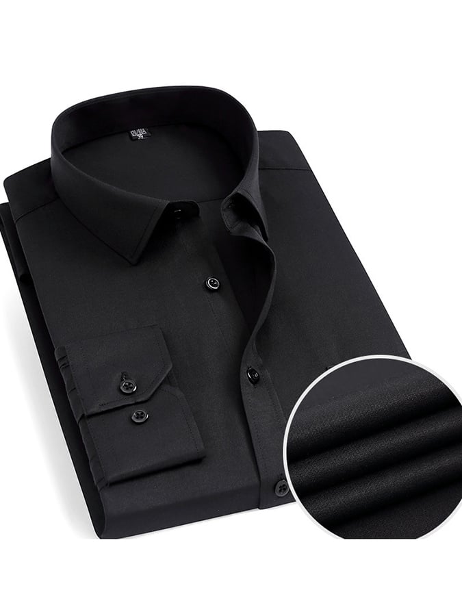 Camisa ejecutivo Non-Iron With bolsillos para hombre