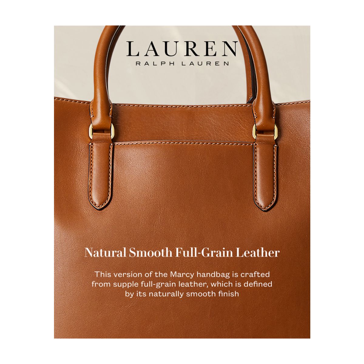 Leather Large Marcy Satchel - 9