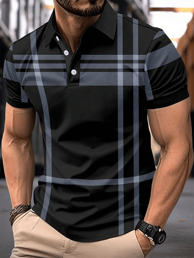 Camisa polo de modaable And Versatile ejecutivo casual para hombre