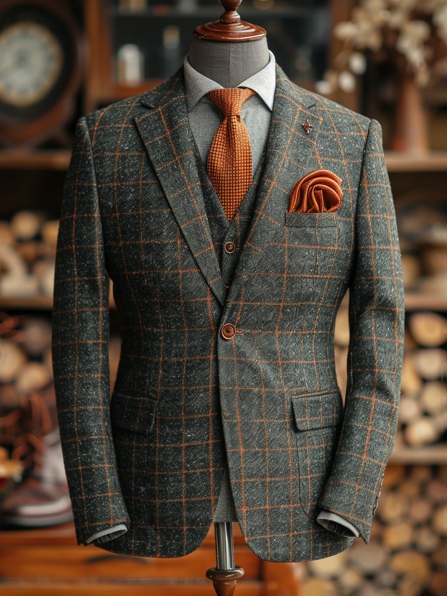 Saco Minimalist ejecutivo Check