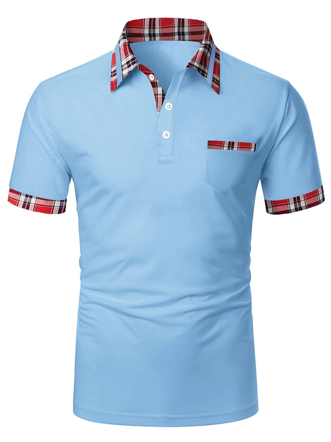Camisa polo de manga corta estampado Pullover
