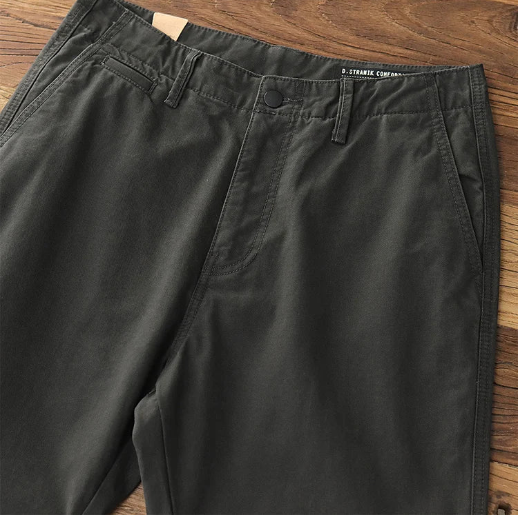 Pantalón American retro 100% de algodón casual