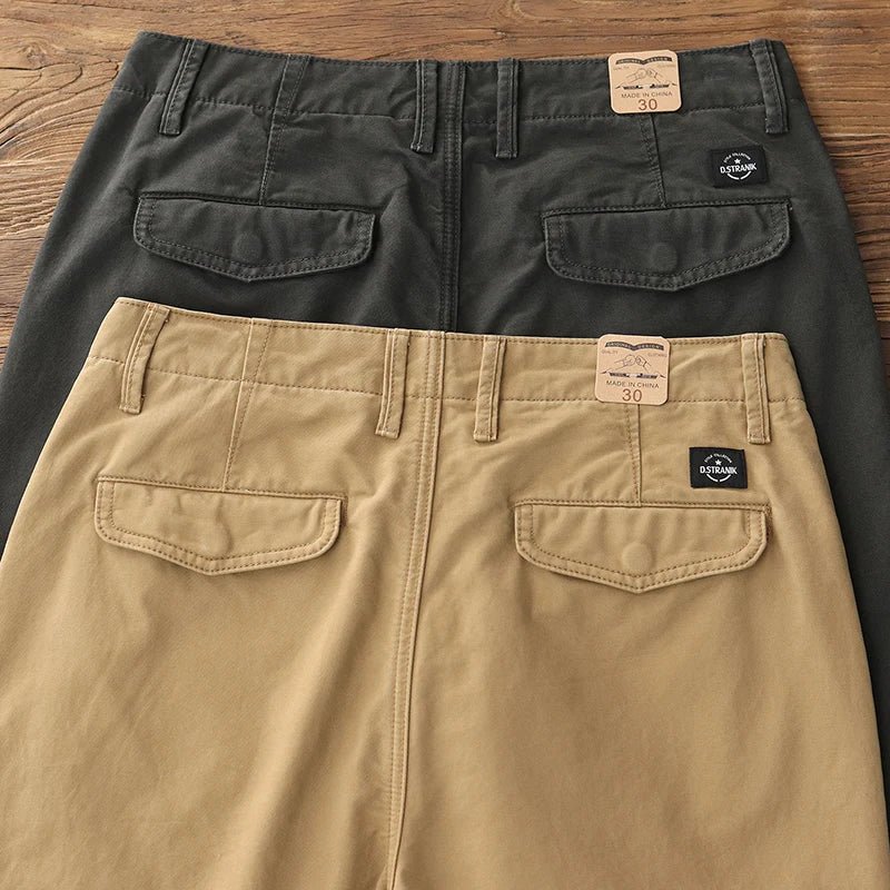 Pantalón American retro 100% de algodón casual