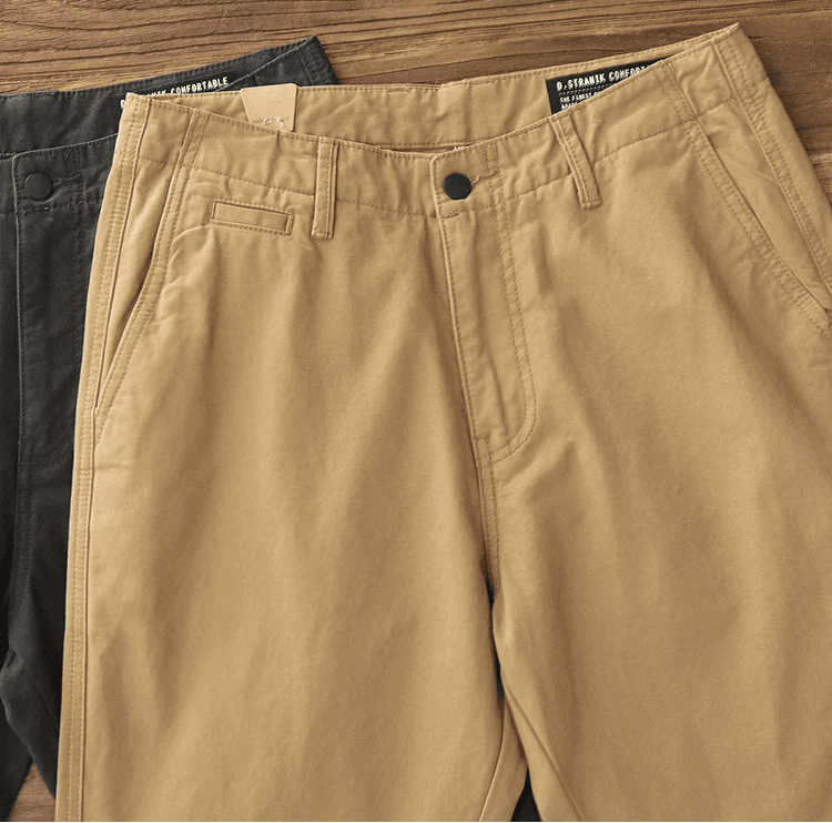 Pantalón American retro 100% de algodón casual