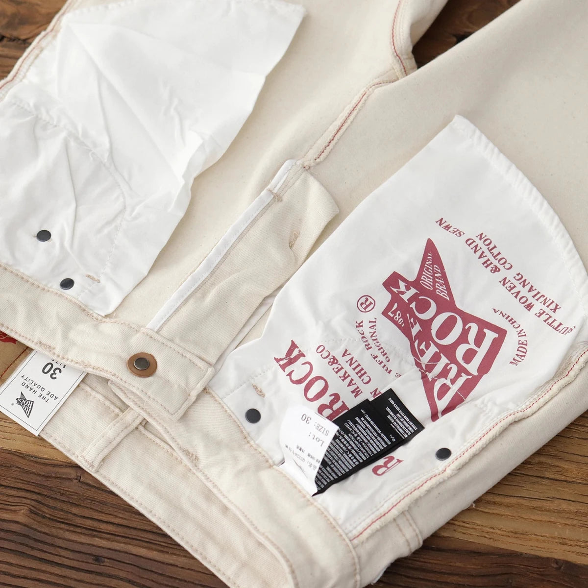 Pantalón American retro straight fit