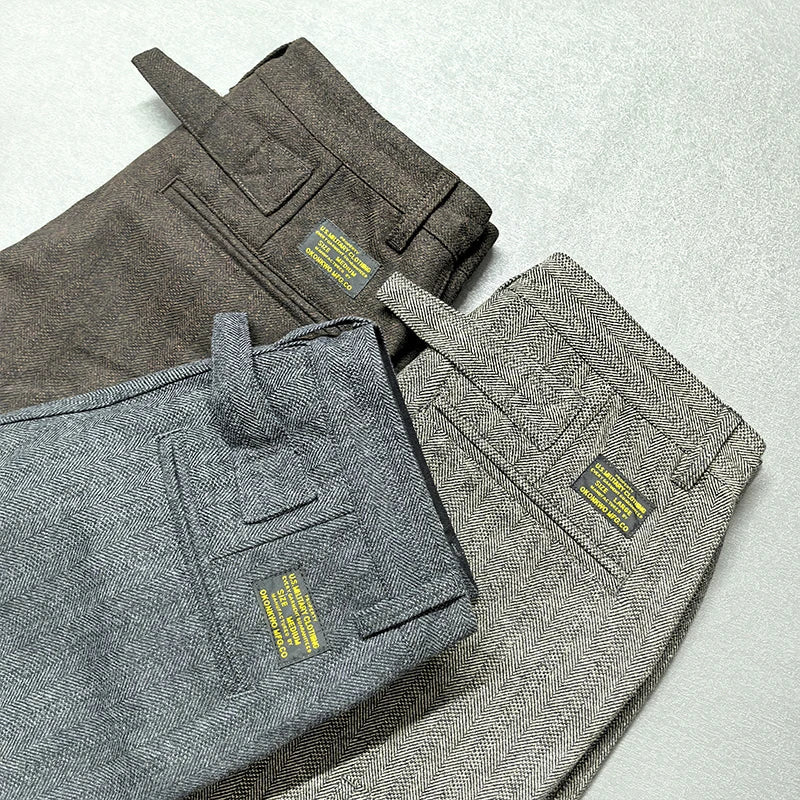 Pantalón American retro winter casual