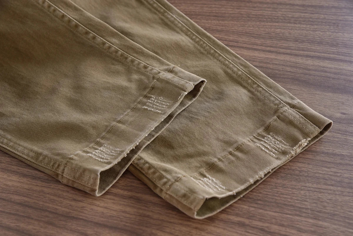 Pantalón American retro woven cargo