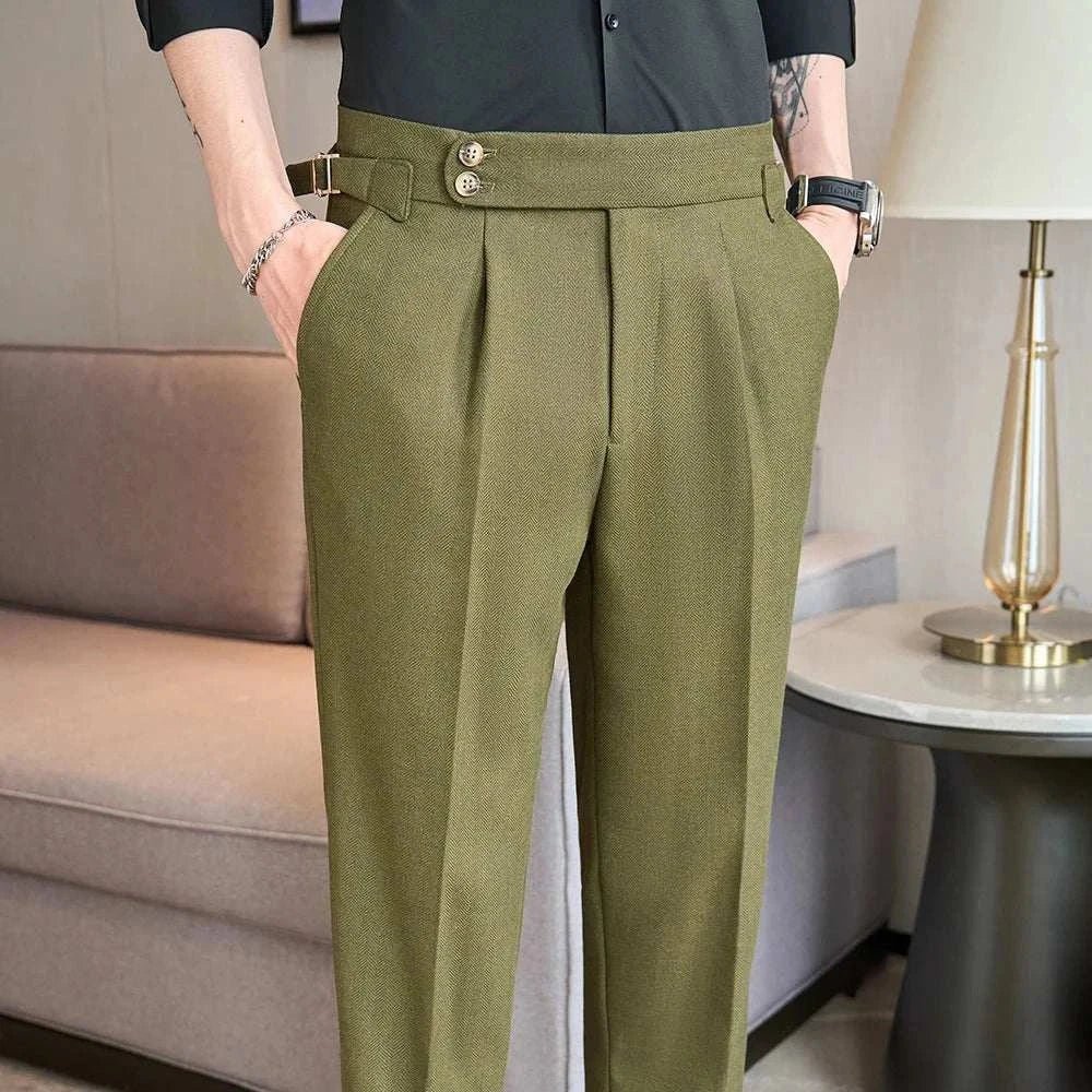 Pantalón Ankle-length slim casual