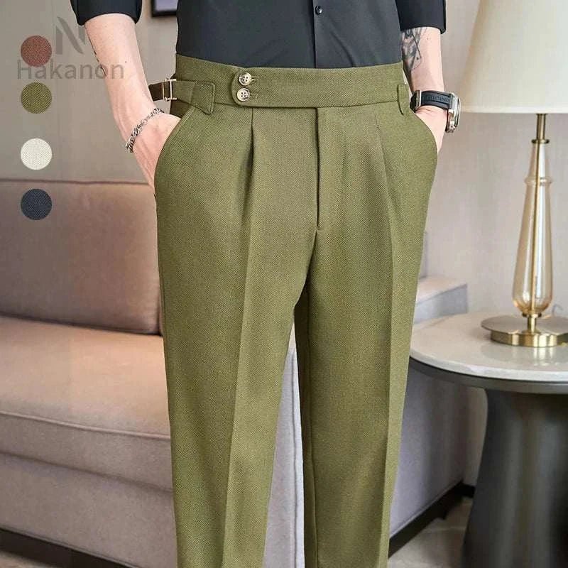 Pantalón Ankle-length slim casual