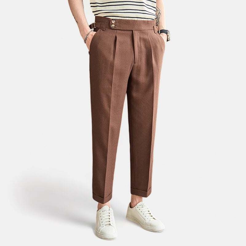 Pantalón Ankle-length slim casual