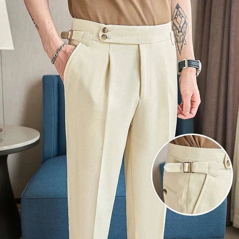 Pantalón Ankle-length slim casual