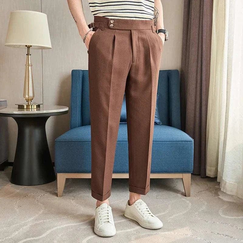Pantalón Ankle-length slim casual