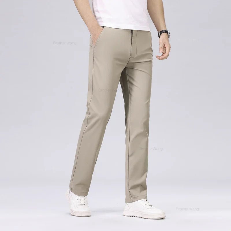 Anti-wrinkle casual premium trousers