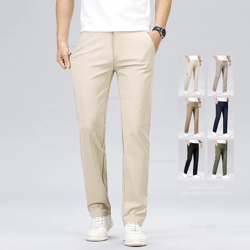 Anti-wrinkle casual premium trousers