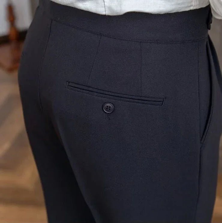 Pantalón Antonios draped suit korean-inspired elegance