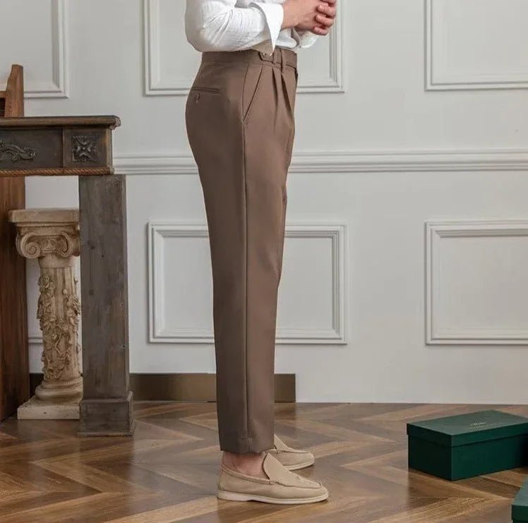 Pantalón Antonios draped suit korean-inspired elegance