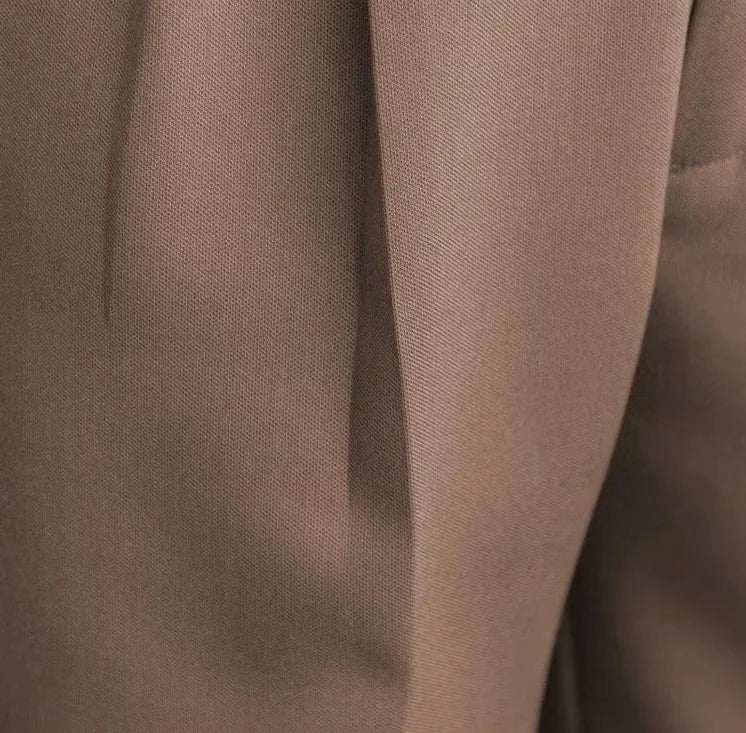Pantalón Antonios draped suit korean-inspired elegance