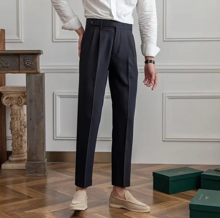 Pantalón Antonios draped suit korean-inspired elegance