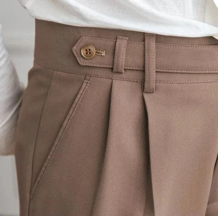 Pantalón Antonios draped suit korean-inspired elegance
