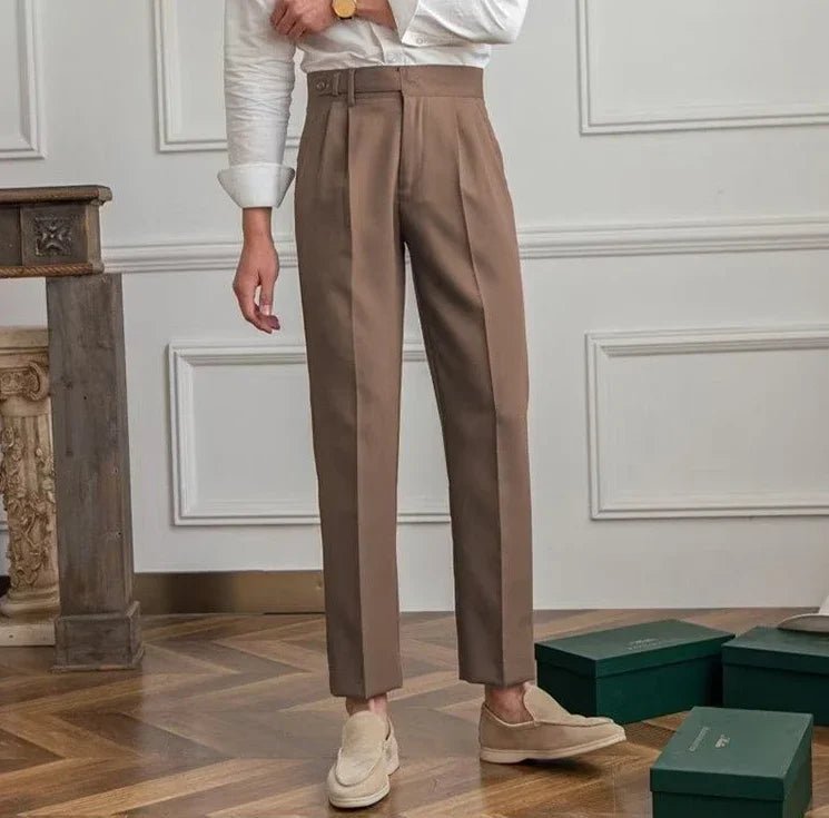Pantalón Antonios draped suit korean-inspired elegance