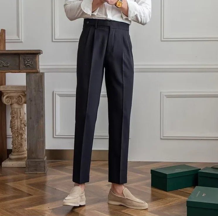 Pantalón Antonios draped suit korean-inspired elegance
