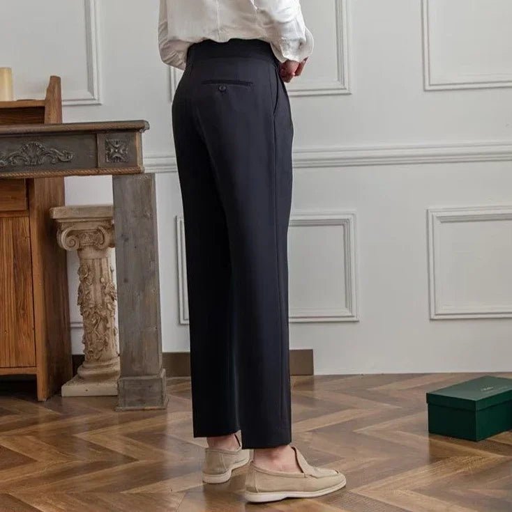 Pantalón Antonios draped suit korean-inspired elegance