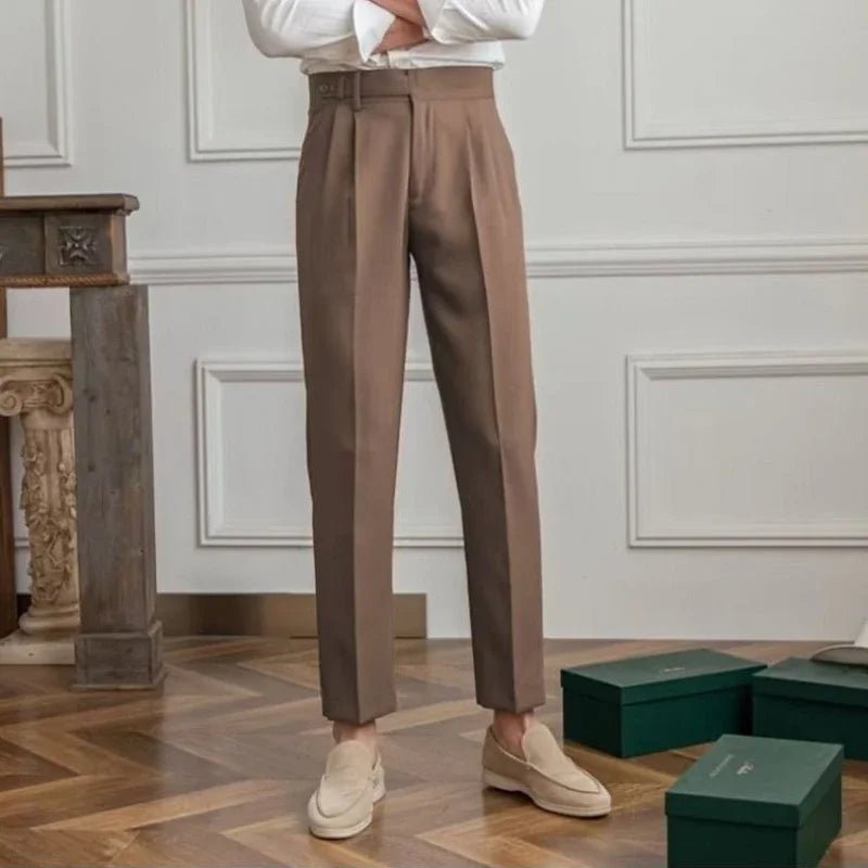 Pantalón Antonios draped suit korean-inspired elegance