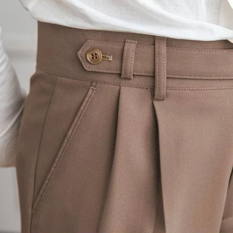 Pantalón Antonios draped suit korean-inspired elegance