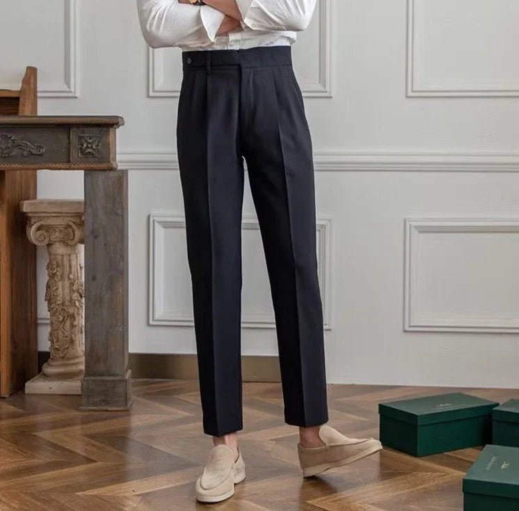 Pantalón Antonios draped suit korean-inspired elegance