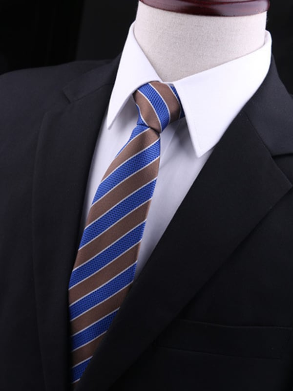 Camisa retro Gentleman Wedding Busines Tie para hombre
