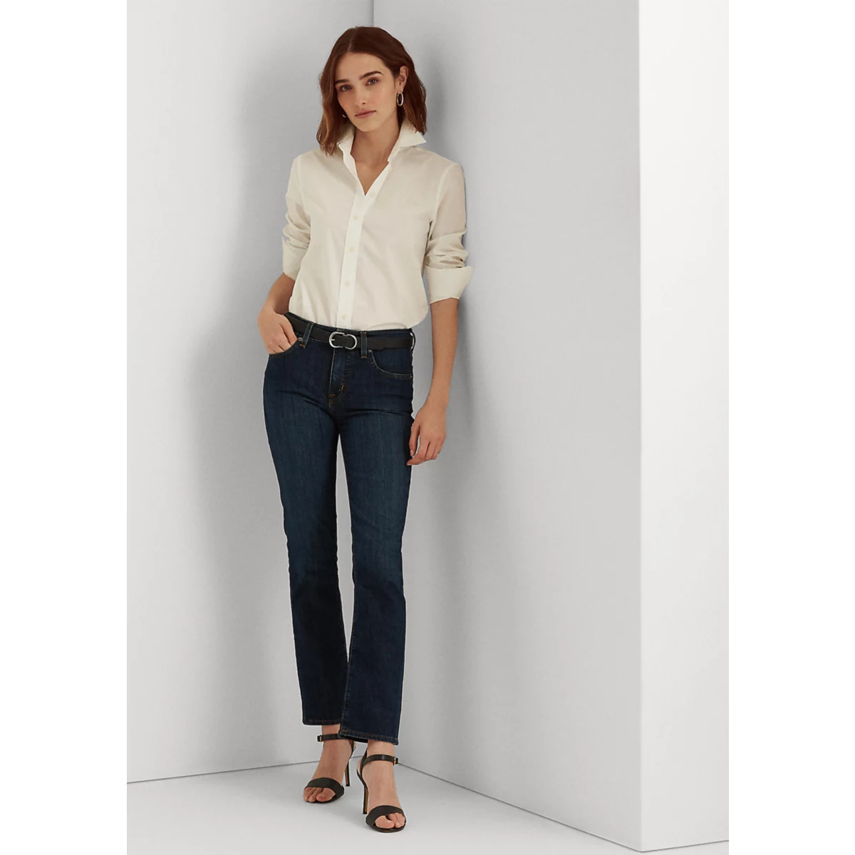 Petite Easy Care Cotton Shirt - 4
