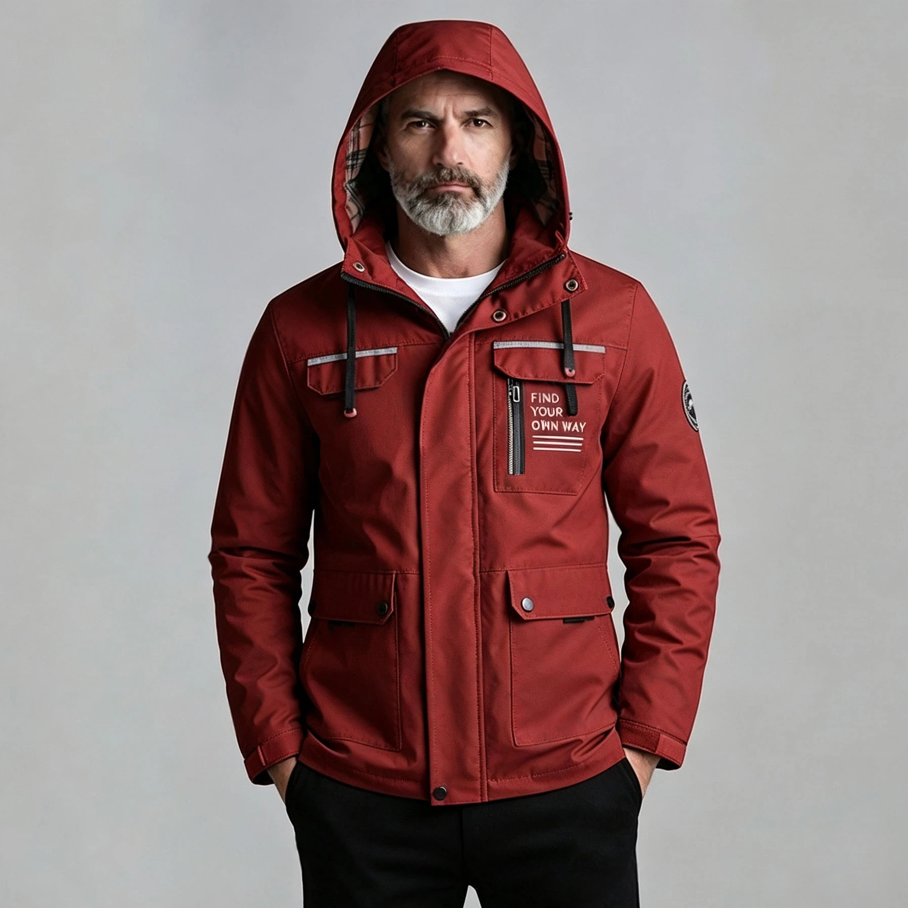 Casual Parka chaquetas para hombre