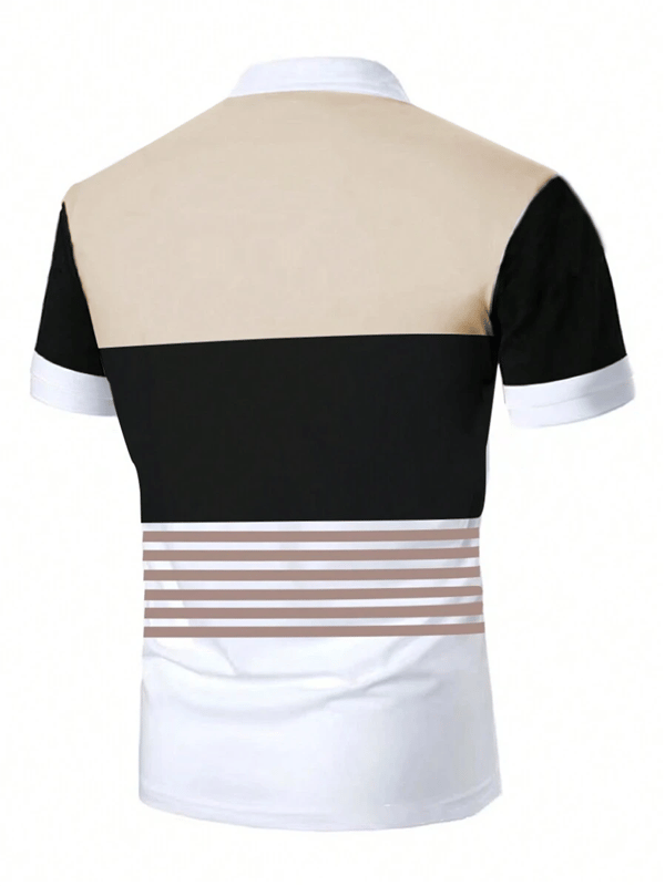 Camisa casual ejecutivo de moda polos para hombre