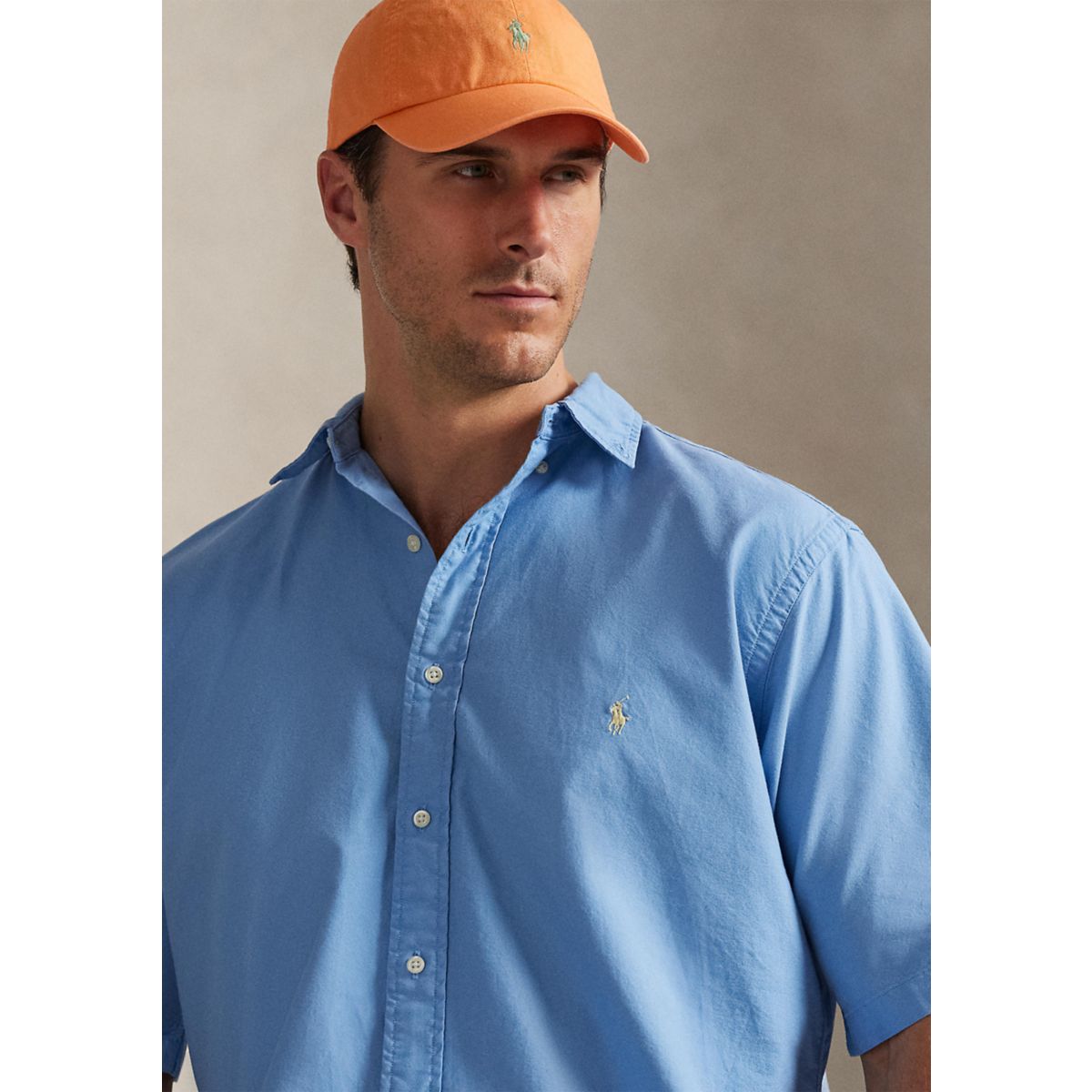 Big & Tall Garment-Dyed Oxford Shirt - 3