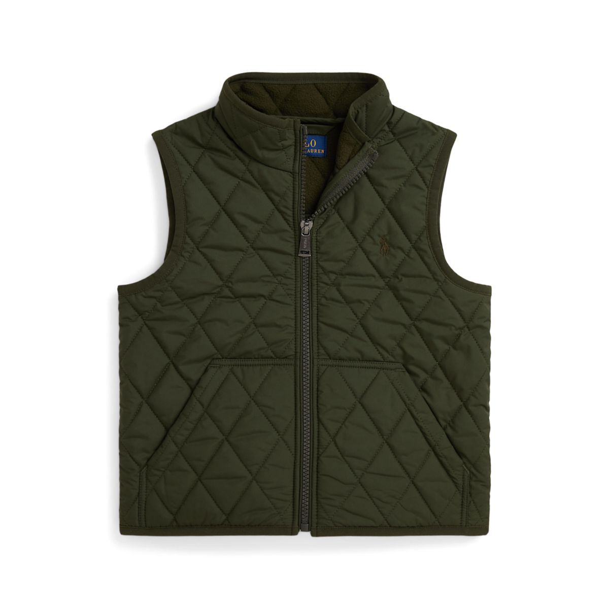Boys 2-7 Fleece-Lined Quilted Vest - 5