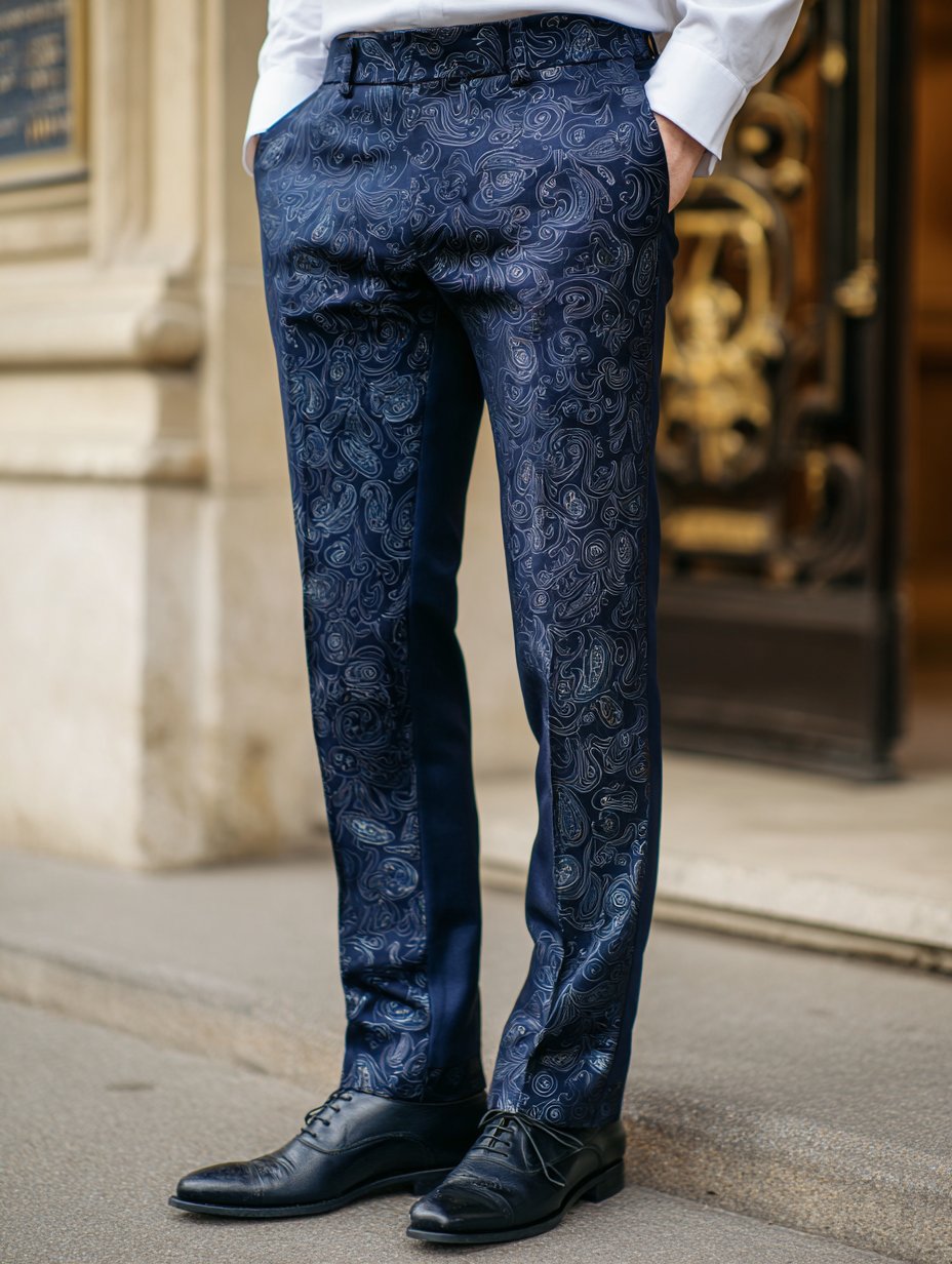 Casual de lujo Suit Trousers para hombre