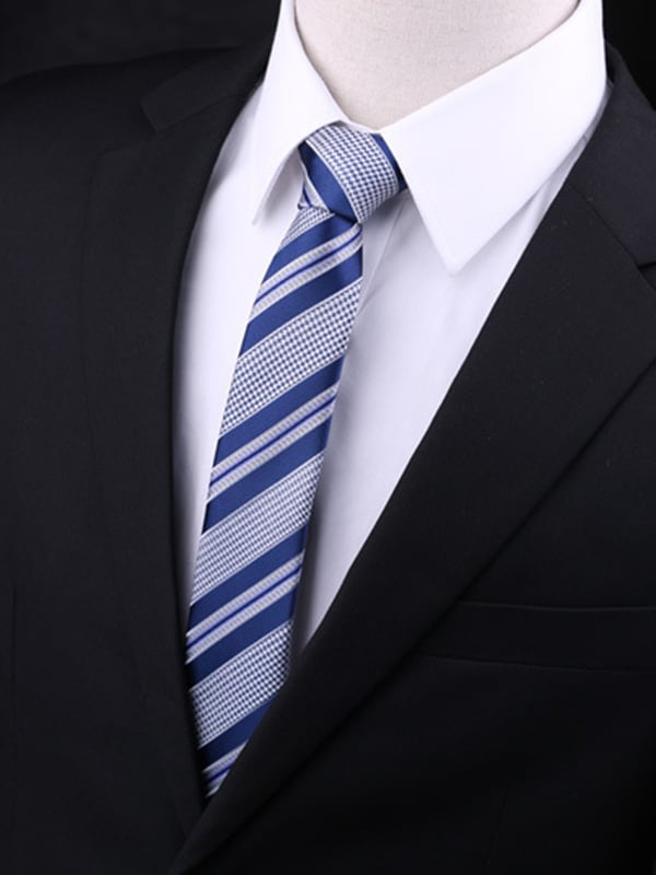 Camisa retro Gentleman Wedding Busines Tie para hombre