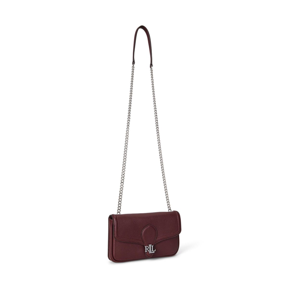Pebbled Leather Bradley Crossbody Wallet - 4
