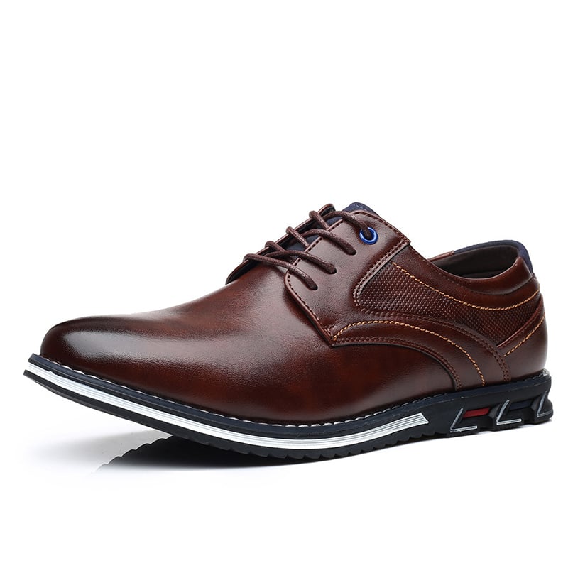 Zapatos British Style casual ejecutivo formal cuero para hombre