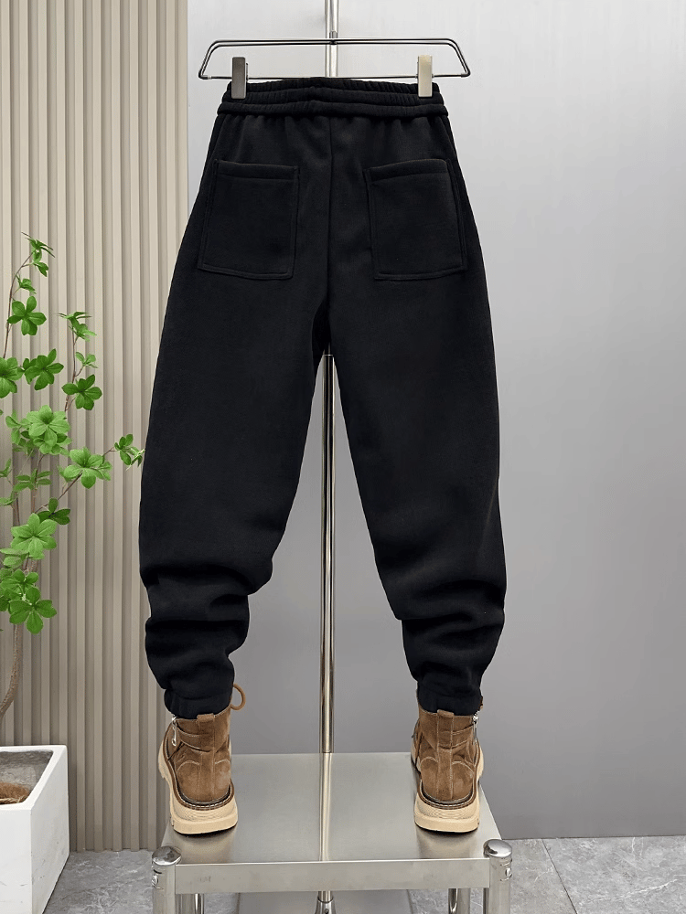 Pantalón polar casual para hombre