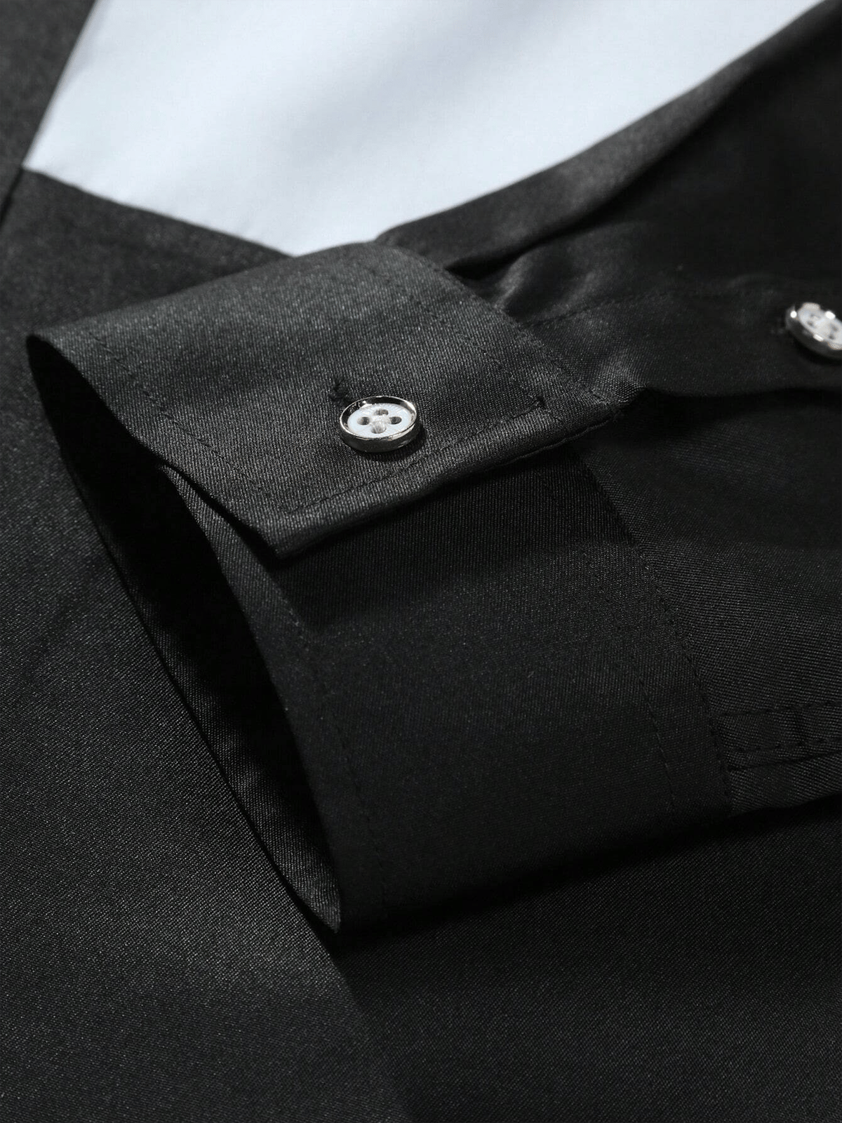 Camisa ejecutivo casual de manga larga para hombre