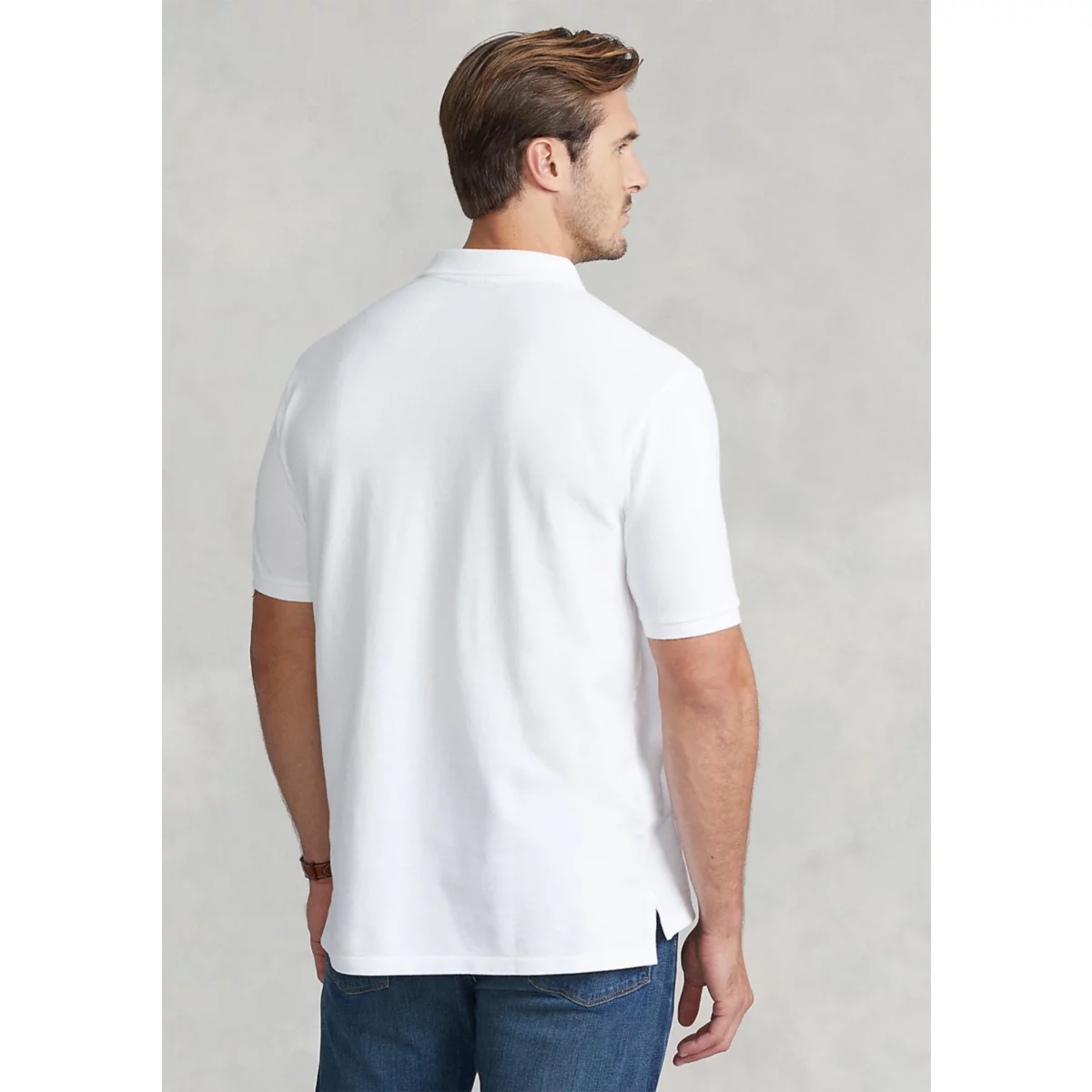 Big & Tall Classic Fit Mesh Polo Shirt - 4
