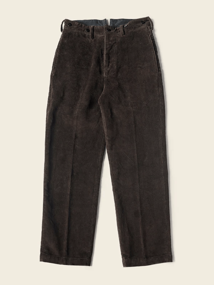 Pantalón pana casual para hombre