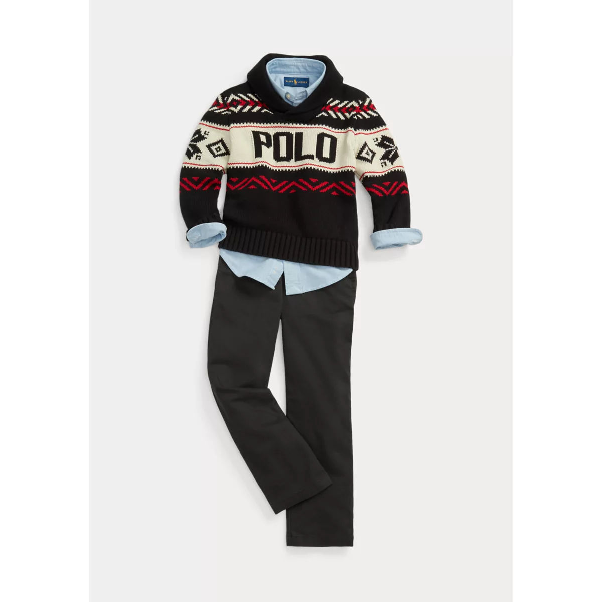 Boys 2-7 Cotton Oxford Shirt - 4