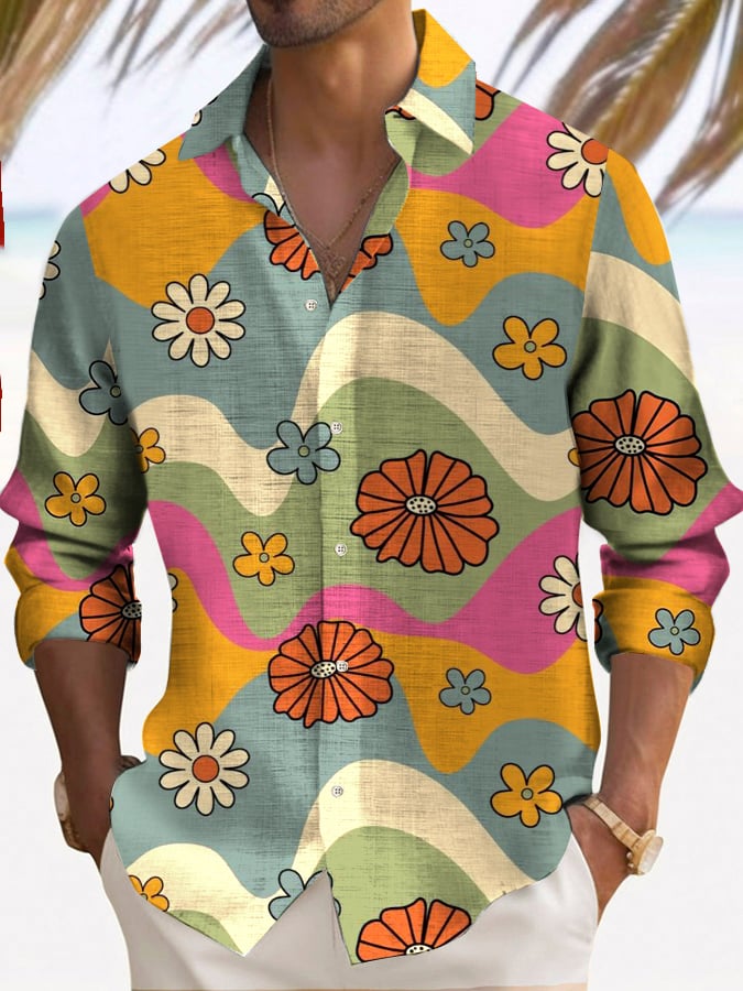 Elegante casual Art Geometric Princamiseta