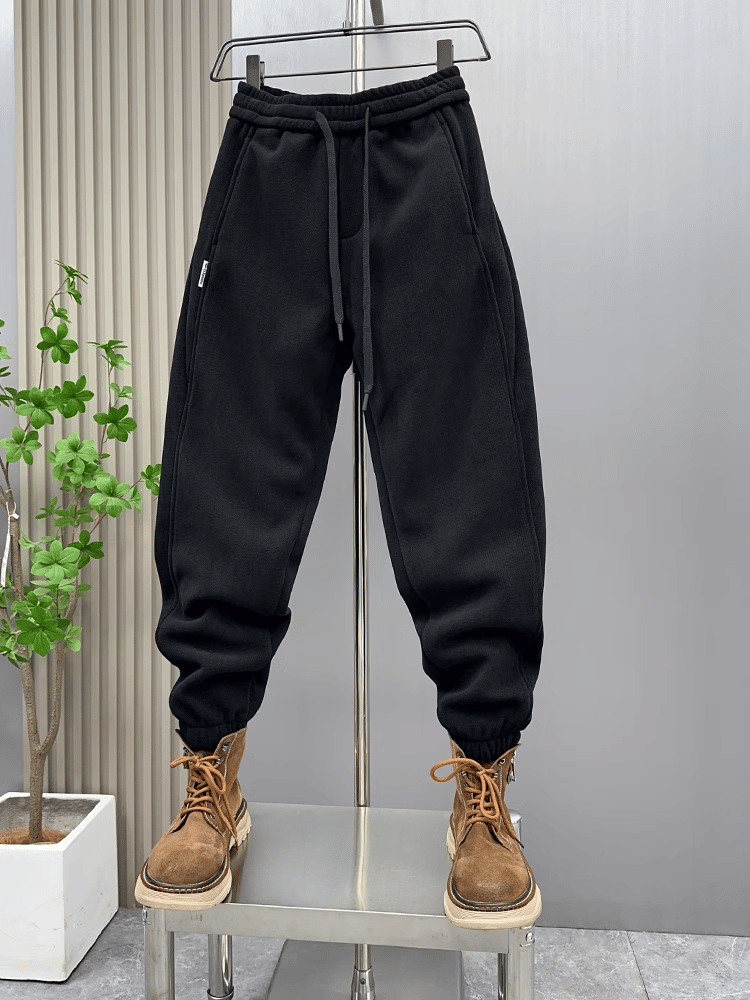 Pantalón polar casual para hombre