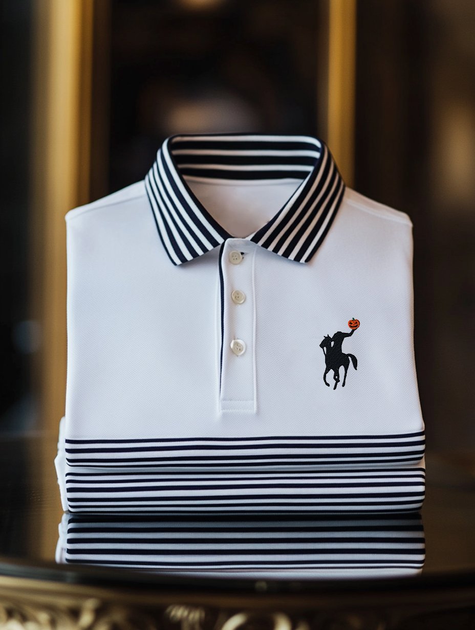 Camisa polo ejecutivo casual con botones de manga corta para hombre